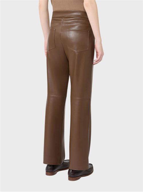 Pantalone cropped slim in jersey spalmato S' MAX MARA | 2629786041600002